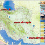 نقشه گردشگری ایران یونسکو