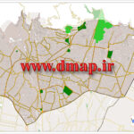نقشه منطقه 1 تهران
