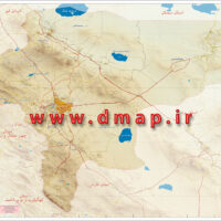 نقشه استان اصفهان محصول دانا