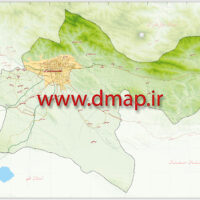 نقشه استان تهران