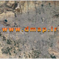 نقشه ماهواره ای تهران