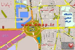 نقشه بزرگ تهران - H200 - Image 12