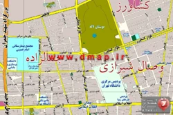 نقشه بزرگ تهران - H200 - Image 13