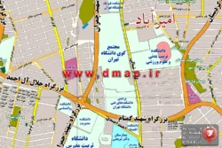 نقشه بزرگ تهران - H200 - Image 3
