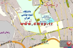 نقشه بزرگ تهران - H200 - Image 6