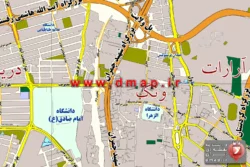 نقشه بزرگ تهران - H200 - Image 7