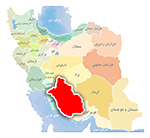 نقشه استانی فارس
