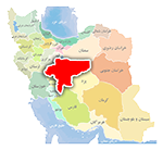 نقشه استان اصفهان