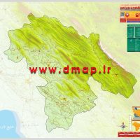 نقشه استان کهگیلویه و بویراحمد