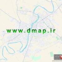 نقشه بزرگ معابر اهواز