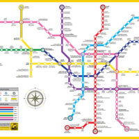 نقشه pdf مترو تهران
