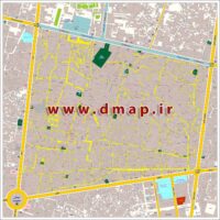 نقشه بازار بزرگ تهران