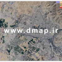 تصویر ماهواره ای کرج