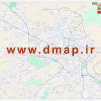 نقشه معابر رشت زوم16