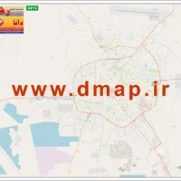 نقشه معابر رشت زوم16