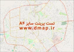 نقشه معابر رشت زوم16