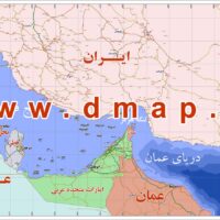 نقشه خلیج فارس